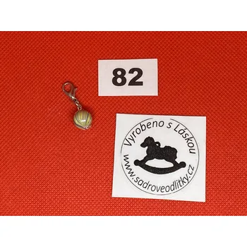 HandMade by VeJa Přívěšek s karabinkou č.82