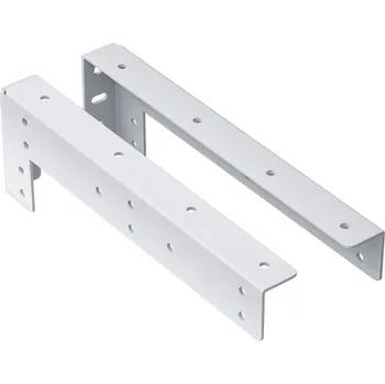 Onpira Bílý L držák police s podpěrou [2ks] Rozměr: 280x100 mm