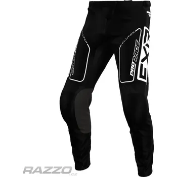 Moto kalhoty MX kalhoty FXR Clutch MX Pant Black White 2024 32