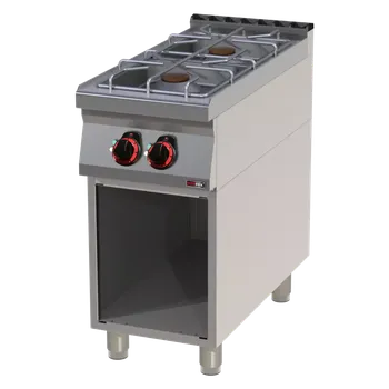 Sporák Sporák plynový 2x hořák s podestavbou | REDFOX - SP 90/40 G