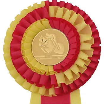 Kokarda třířadá PŮLENÁ, průměr 13 cm