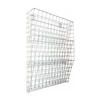 Poštovní schránka Kovosystém Drátěný box na letáky S3 Bílá 470 x 600 x 120 mm RAL 9016 (výprodej)