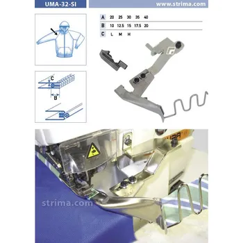 Texi Zakladač výpustků pro šicí stroje UMA-32-SI 30/15 H