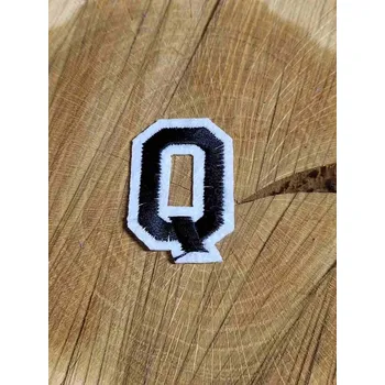 Textilní nažehlovací páska Nažehlovačka písmeno Q