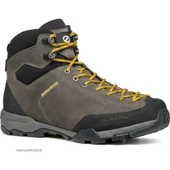 Pánská móda Scarpa Mojito Hike GTX Titanium/mustard 46,5 EU