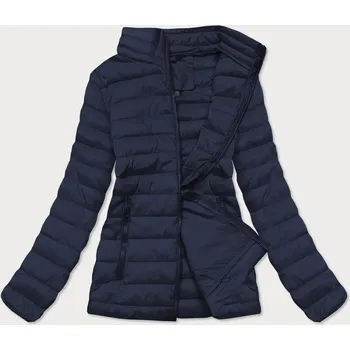 Tmavě modrá lehká prošívaná dámská bunda (20311-221) odstíny modré XL (42)