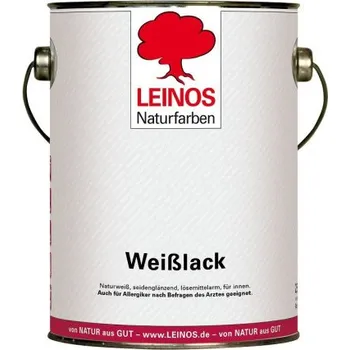 Lak na dřevo LEINOS 820 - Bílý lak 2,5lt LEINOS L-820.031 002500