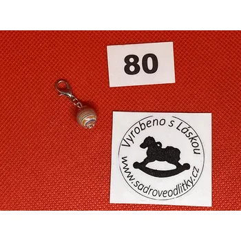HandMade by VeJa Přívěšek s karabinkou č.80