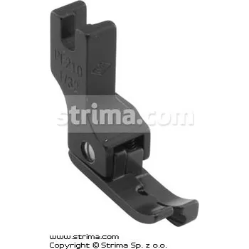 Texi Patka teflonová kompenzační pro jemné pleteniny pro šicí stroje, úzká, pravá 0.8mm RF1/32NK [PF210 1/32]