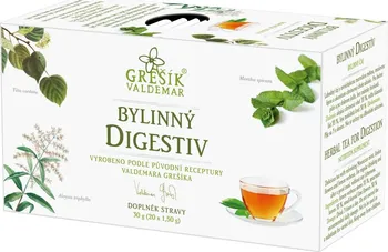 Čaj Valdemar Grešík Bylinný digestiv 20x 1,5 g