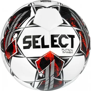 Fotbalový míč Futsalový míč Select FB Futsal Samba bílo stříbrná