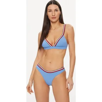 Dámské plavky Tommy Hilfiger Vrchní část bikin UW0UW05290 Modrá S