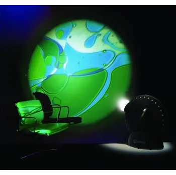 Lampa pro světelnou terapii Mathmos Space projektor, oil disk modrá-zelená