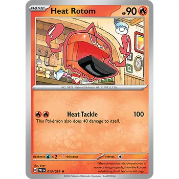 Karetní hra Pokémon karta Heat Rotom 013/091 Holo - Paldean Fates