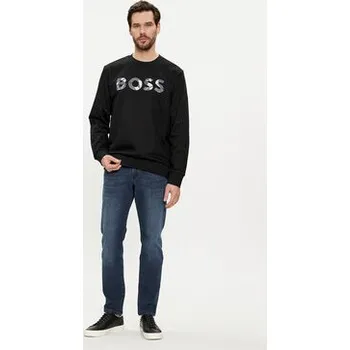 Pánská móda Boss Mikina Soleri 15 50513373 Černá Regular Fit L