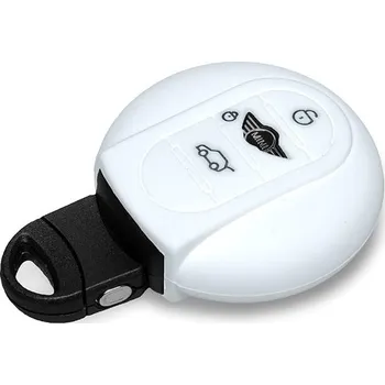 Ochranné silikonové pouzdro na klíč pro Mini, barva bílá