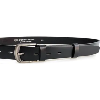 Opasek Penny Belts Dámský kožený pásek 30-191-63 černý 90 cm