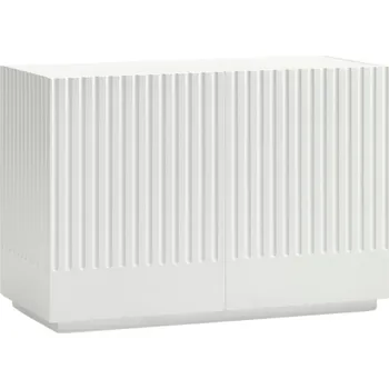 Komoda Bílá lakovaná komoda Teulat Doric 100 x 48 cm