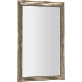 Zrcadlo Sapho DEGAS zrcadlo v dřevěném rámu 61,6x101,6cm, černá/starobronz