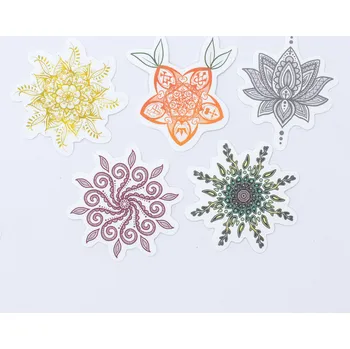 samolepka Milujeme Kameny Mandala IV. - sada samolepek SAM22 401278