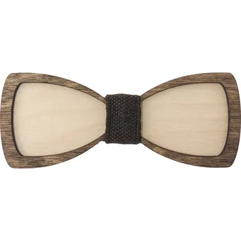 Motýlek ODIMON Dřevěný motýlek Glamor - světlý