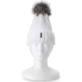 Čepice Wooline Dámská zimní čepice Běla, bílá