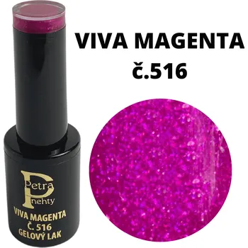 Lak na nehty Petra nehty Viva magenta č.516 5g