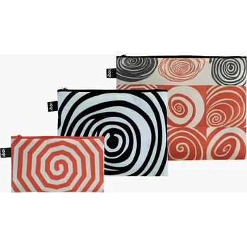 Kosmetická taška Taštičky na zip 3 ks LOQI LOUISE BOURGEOIS Spirals