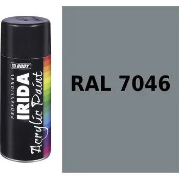 Barva ve spreji BODY IRIDA akrylátový sprej RAL 7046 400ml