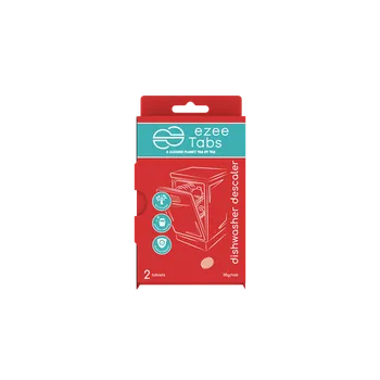 Tableta do myčky EzeeTabs eco tablety pro odvápnění myčky nádobí, vegan, 2 ks á 35 g