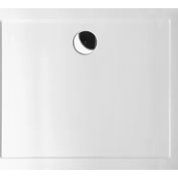 Sprchová vanička Polysan KARIA sprchová vanička z litého mramoru, obdélník 80x70cm, bílá