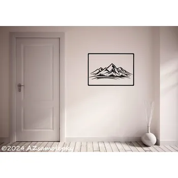 Samolepící dekorace Samolepky na zeď - SO - Hory - 40 x 30 cm