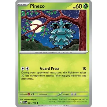 Karetní hra Pineco 001/198 - Scarlet & Violet Typ karty: Non-Holo