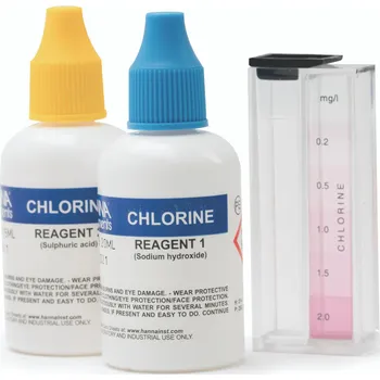 Bazénová chemie Testovací sada na měření volného chloru, 50 testů