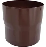 Covernit Lakovaná spojka svodu 80 mm RAL 8017 80 mm RAL 8017 hnědá
