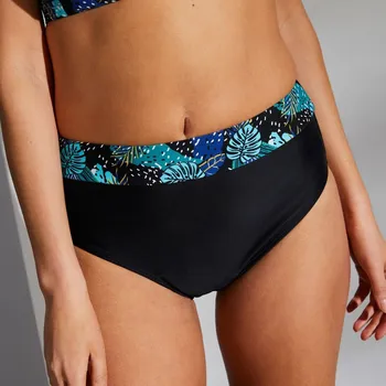 Kalhotky Kalhotky maxi s potiskem Palombia černá/modrá 38