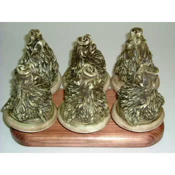 Sklenice VILAGHY keramika Zelená sada sklenic na víno