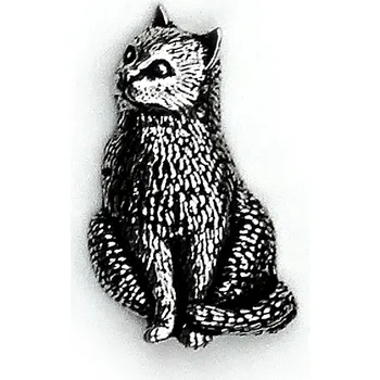 Odznak sedící kočka