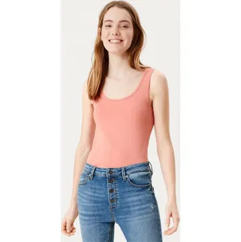 Q/S s.Oliver dámské bavlněné tílko lososové Velikost: XS