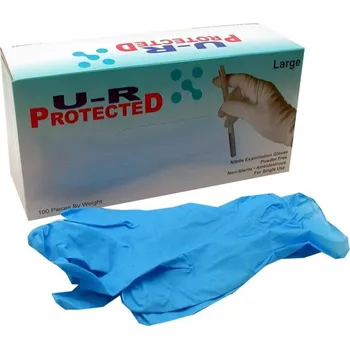 Vyšetřovací rukavice Rukavice nitrilové jednorázové modré 100 ks Velikost: S