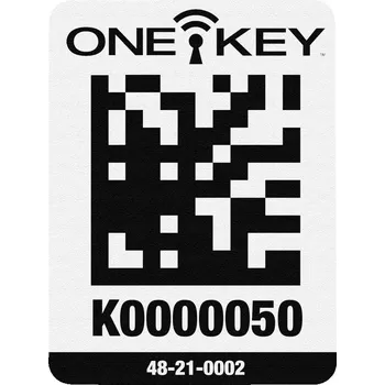 MILWAUKEE Identifikační štítek ONE-KEY™ AIDT, Velký pro plastový povrch, 100ks