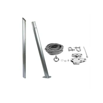 Slunečník Maanta Ocelový sloup ulisse Barva: Zinek, Verze: Sloup v úhlů 75