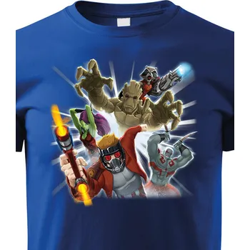 Chlapecké tričko Dětské tričko Marvel postavy, Barva Modrá, Velikost 110 cm/4 roky, Canvas Dětské tričko Bezvatriko.cz 2339