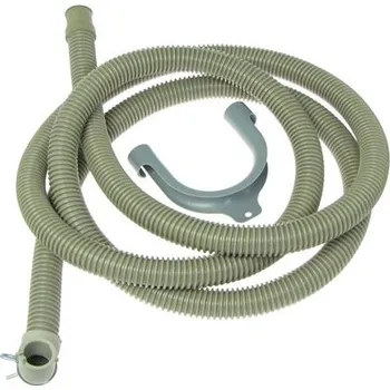 Hadice výtoková 2,5 m koncovka rovná - kolínko vypouštěcí hadice do pračky