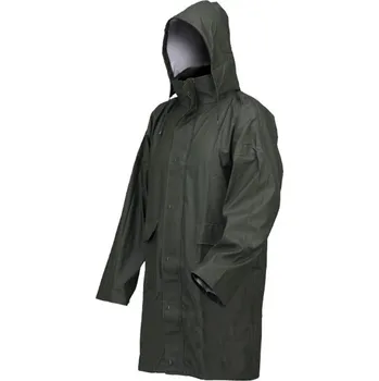 Pláštěnka LLUVIA plášť PU/PVC/poly - zelená - 2XL