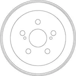 Brzdový buben TRW DB4550