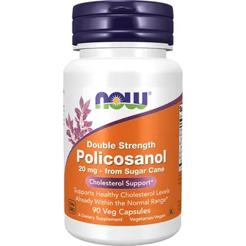 Přírodní produkt Now Foods Double Strength Policosanol 20 mg 90 cps.