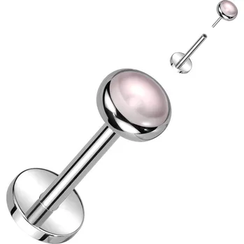 Piercing Šperky4U Piercing do brady - PUSH IN labreta TITAN - TIT1322