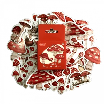 samolepka Sada samolepek - Muchomůrky (46ks)