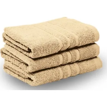 Ručník KLASIK PROUŽEK ručník a osuška béžová Velikost: 50x100cm ručník